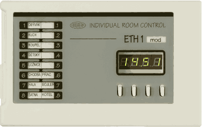 Řídící jednotka ETH1mod, ETH1mod2